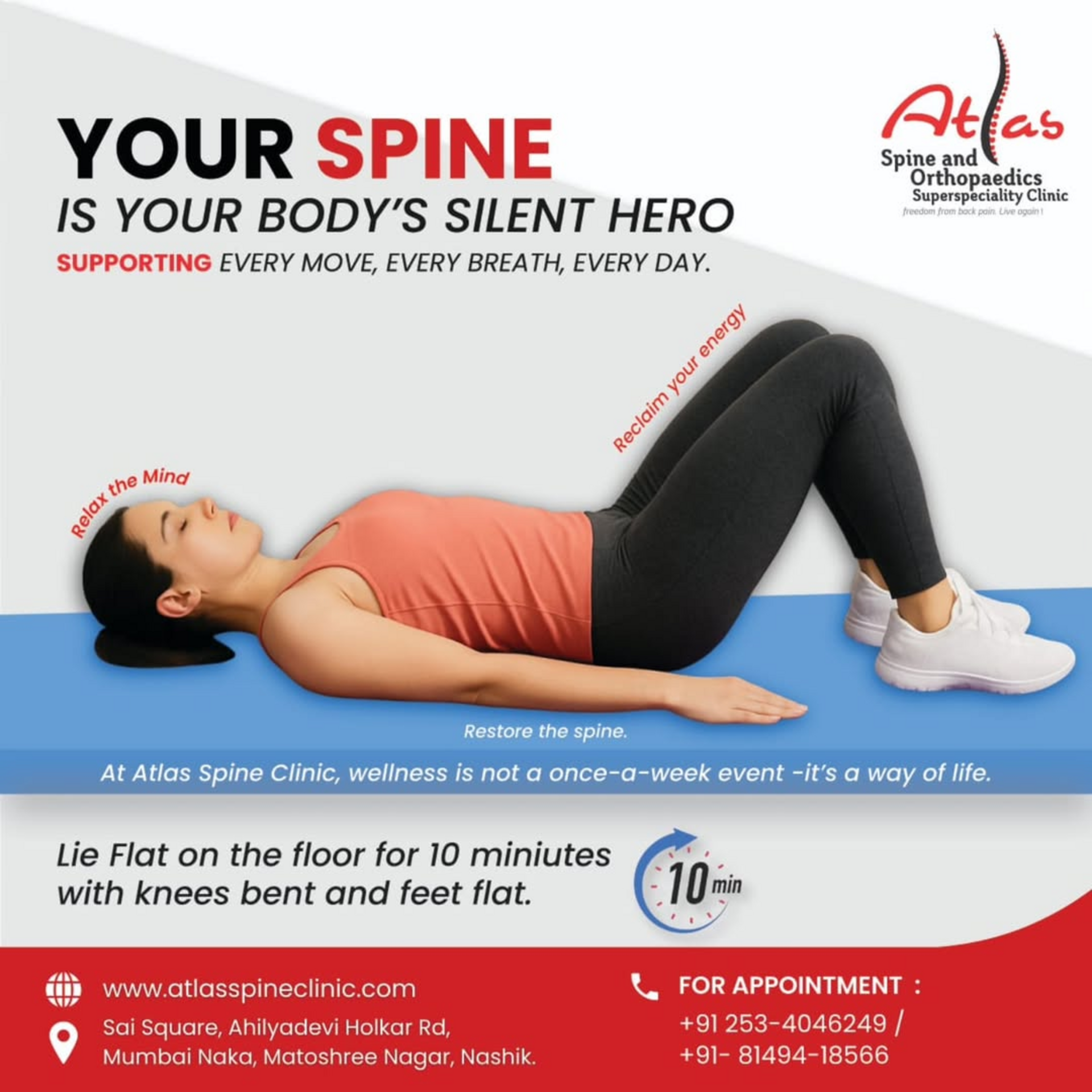 Atlas Spine Clinic|Matoshree Nagar,Nashik